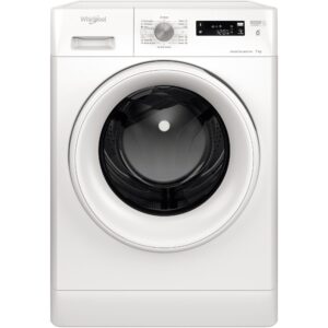 Masina de spalat rufe Whirlpool FreshCare+ FFS 7469 W EE, 7 kg, 1400 RPM, Clasa A, Tehnologia AL 6-lea Simt, MotorSense Inverter, Alb