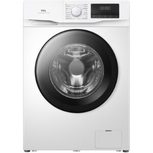 Masina de spalat rufe TCL FF0814WA1, 8 kg, 1400 RPM, Clasa A, Motor Inverter, Steam Wash, Drum Clean, 24 Hour Delay, Honeycomb Drum, Quick Wash 18 min, Add Garment, 16 Programe,...