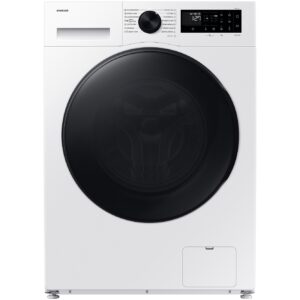 Masina de spalat rufe cu uscator Samsung WD11DG5B15BELE, Spalare 11 kg, Uscare 6 kg, 1400 RPM, Clasa D, AI Ecobubble, WiFi, Alb