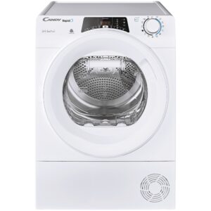 Uscator de rufe Candy Rapido ROE H8A2TE-S, Pompa de caldura, 8 kg, Clasa A++, WiFi, Easy case, Senzor uscare, Antisifonare, Alb