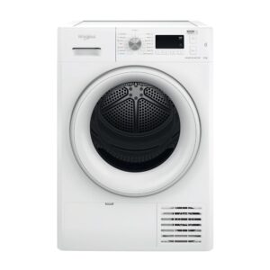 Uscator de rufe Whirlpool FFT M11 8X3 EE, 8 Kg, clasa A+++, Pompa de caldura, FreshCare+, 6th Sense, Alb