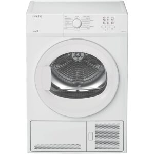 Uscator de rufe Arctic DAPL811AWG, Condensare, 8 kg, 15 programe, Aqua Surf, Clasa B, Alb
