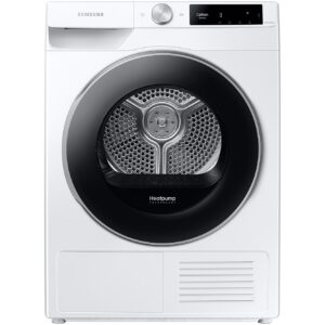 Uscator de rufe Samsung DV80T6220LE/S7, Pompa de caldura, 8 kg, Clasa A+++, Optimal Dry, Air Wash, Wifi SmartThings, AI Control, , Alb