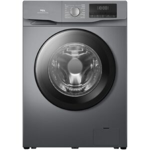 Masina de spalat rufe TCL FF0914SA1, 9 kg, 1400 RPM, Clasa A, Motor Inverter , Steam Wash, Drum Clean, Honeycomb Drum, Argintiu