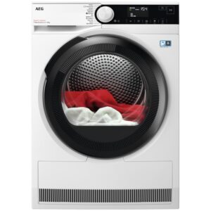 Uscator de rufe AEG TR83E8P4E, Pompa de caldura, 8 Kg, Clasa A++, AbsoluteCare, Motor Inverter, Alb
