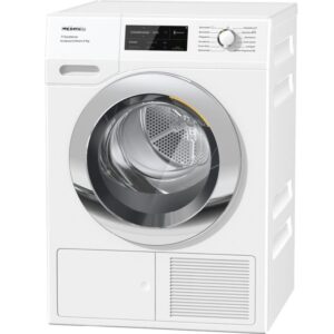 Uscator de rufe Miele Chrome Edition TEL 795 WP, 9 kg, Clasa A+++, FragranceDos, Alb
