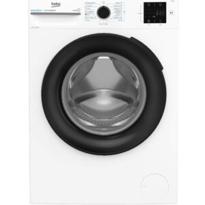 Masina de spalat rufe Beko BM3WFSU38413WB, 8 Kg, 1400 RPM, Clasa A, SteamCure, Recycled Tub, ProSmart Inverter Motor, AddXtra, WaterMode, ColdWash, Alb