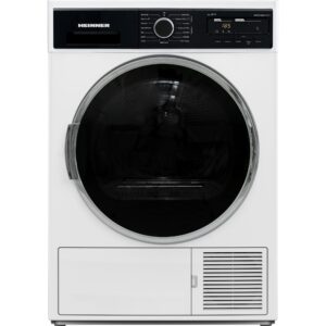 Uscator de rufe cu pompa de caldura Heinner HHPD-V804A++, 8 kg, 15 Programe, Display LED, Baby Care, Clasa A++, Alb