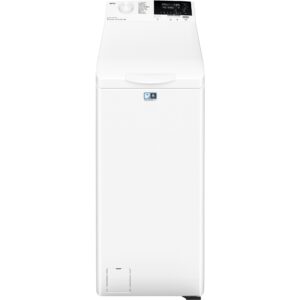 Masina de spalat rufe cu incarcare verticala AEG LTR6G261E, 6 Kg, Clasa D, 1200 rpm, ProSense, SoftPlus, Eco TimeSave, Alb