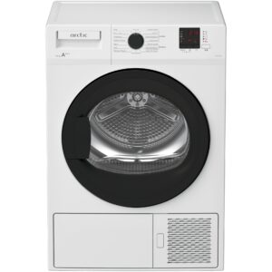 Uscator de rufe Arctic DAPLH840W, Pompa de caldura, 8 kg, 15 Programe, Silent Inverter motor, Clasa A+++, Alb