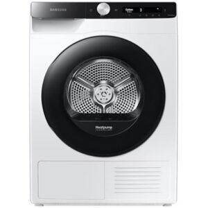 Uscator de rufe Samsung DV80T5220AE/S7, Pompa de caldura, 8 kg, Clasa A+++, AI Control, Quick Dry, Optimal Dry, Wifi, Alb