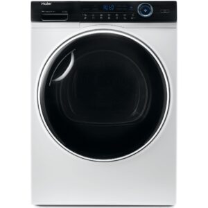Uscator de rufe Haier HD90-A3979-S, Pompa de caldura, 9 kg, Clasa A+++, Motor Inverter, Dry Sensor, iRefresh, iTime, Full Time Reverse, Pillow Drum, Drum light, Alb
