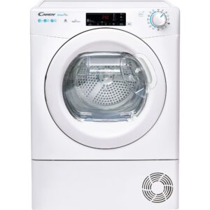 Uscator de rufe Candy CSOE H10A2TE-S, Pompa de caldura, 10 kg, Clasa A++, WiFi, Easy case, Kilo detector, Dry sensor, Alb