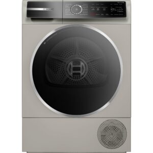 Uscator rufe Bosch Serie 8, 9kg, clasa A+++, Heat pump, argintiu, 120x120x25mm