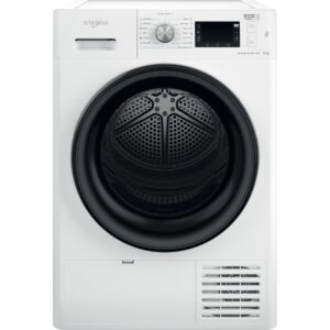 Uscator de rufe Whirlpool FFTM228X3BEE, Pompa de caldura, 8 kg, Clasa A+++, Motor Inverter, Freshcare+, Tehnologia al 6-lea Simt, Alb