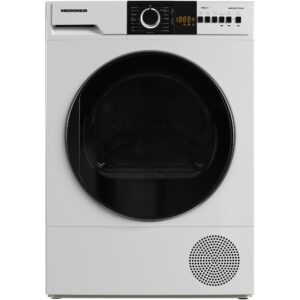 Uscator de rufe Heinner HHPD-V10T2CHA++, Pompa de caldura, 10 kg, 15 programe, Clasa A++, Display LED, Lumina cuva, Blocare Acces copii, Alb