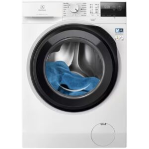 Masina de spalat rufe Electrolux EW6F2412E, 10 kg, 1400 RPM, Clasa A, Motor Inverter cu MagnetPermanent, SensiCare, TimeManager, Rapid 20 min, Alb