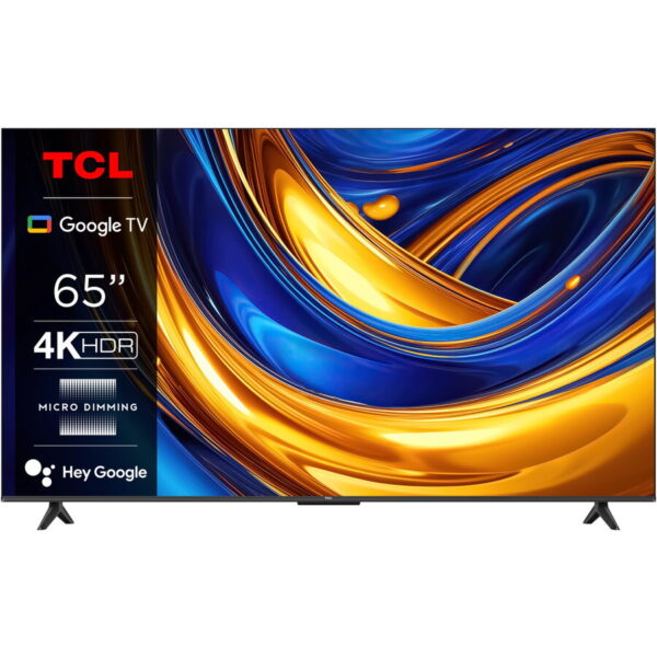 Televizor TCL LED 55P655, 139 cm, Smart Google TV, 4K Ultra HD, Clasa E