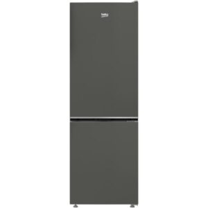 Combina frigorifica Beko B5RCNA345HG, 301 l, No Frost, Clasa D, Compresor ProSmart Inverter, AeroFlow, HarvestFresh, Iluminare LED, Avertizare luminoasa, H 179.6 cm, Gri