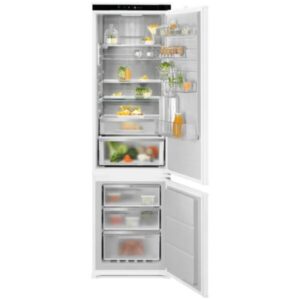 Combina frigorifica incorporabila Electrolux ENC8MC19S, 269 l, Frost Free - No Frost, Multiflow, Usa reversibila, Control electonic, Clasa C, H 189 cm